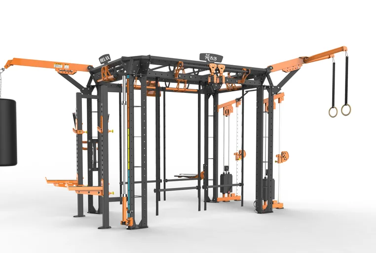 Modular 3D space training station (small rectangular corners)