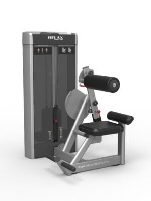 Sitting abdominal muscle trainer