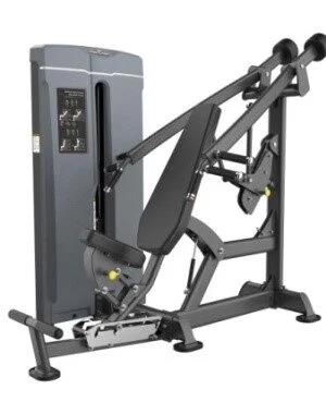Sitting position bench push and upward shoulder push dual function trainer